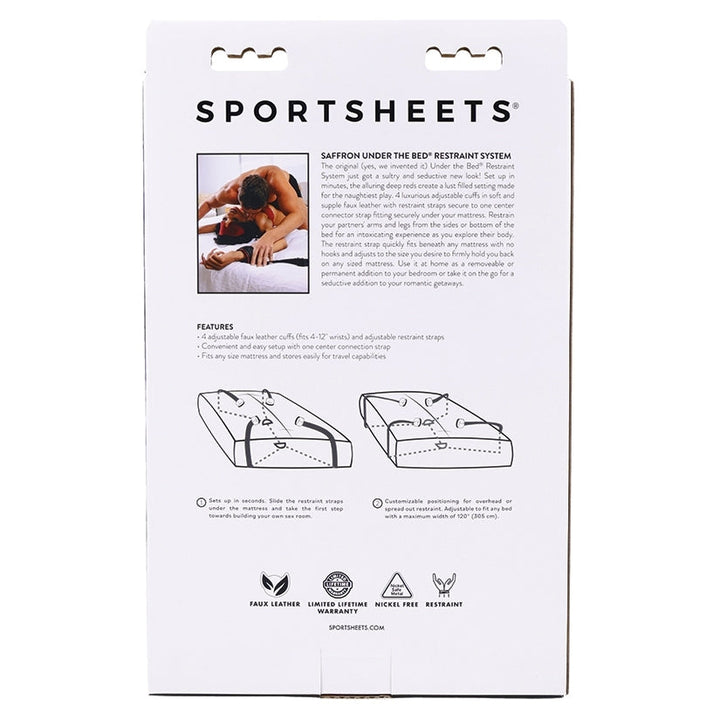 Sportsheets Saffron Under the Bed Restraint System