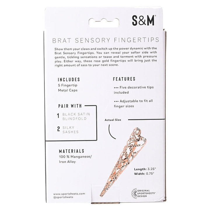 Sex and Mischief Brat Sensory Fingertips