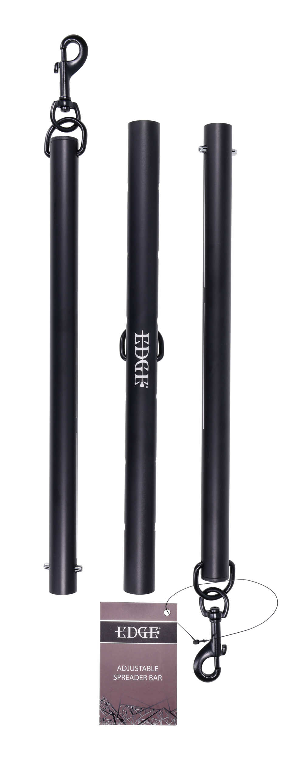 Edge Adjustable Spreader Bar in Anodized Aluminum