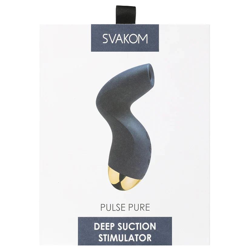 Svakom Pulse Pure Clitoral Suction Stimulator in Blue