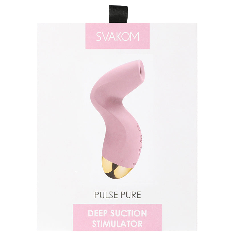 Svakom Pulse Pure Clitoral Suction Stimulator in Pink