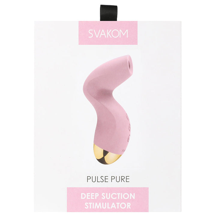 Svakom Pulse Pure Clitoral Suction Stimulator in Pink