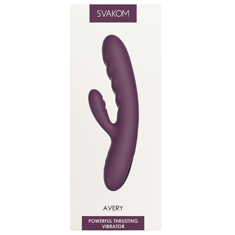 Svakom Avery Thrusting Rabbit Vibrator