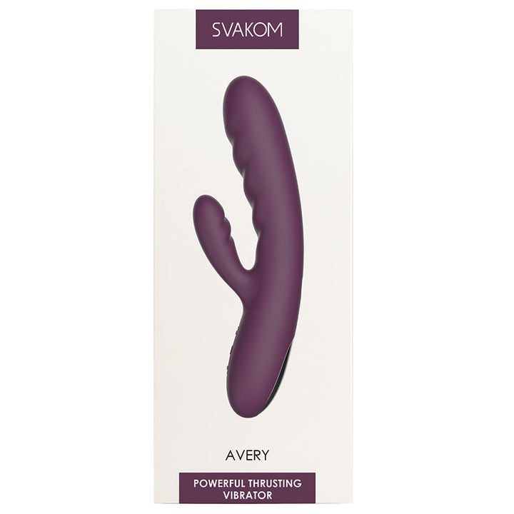 Svakom Avery Thrusting Rabbit Vibrator