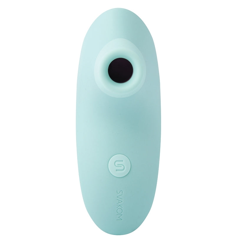 Svakom Pulse Lite Neo App-Controlled Clitoral Stimulator in Seafoam Blue