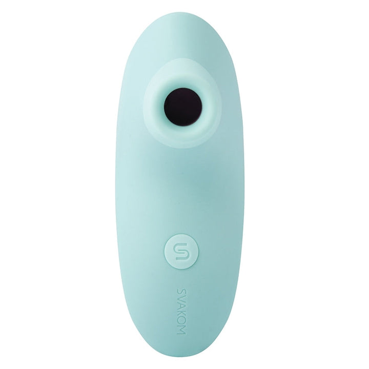 Svakom Pulse Lite Neo App-Controlled Clitoral Stimulator in Seafoam Blue