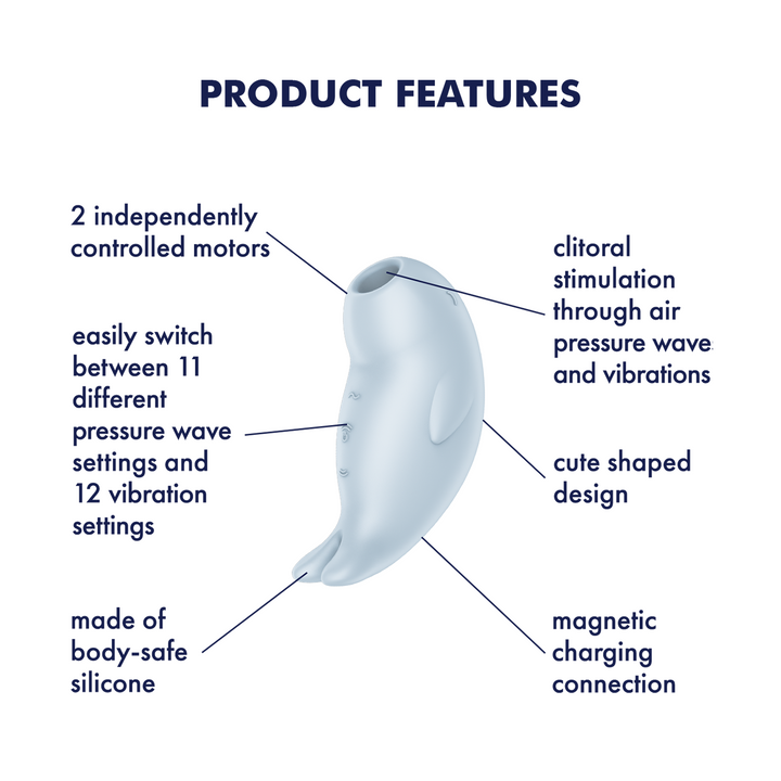Satisfyer Seal You Soon Air Pulse Clitoral Vibrator