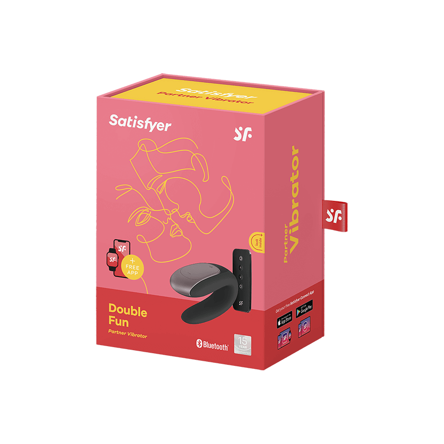 Satisfyer Double Fun Connect App Couples Vibrator