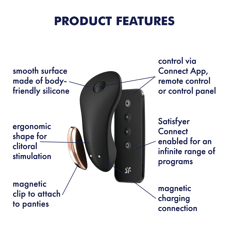Satisfyer Little Secret Connect App Panty Vibrator