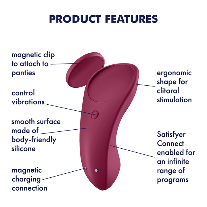 Satisfyer Sexy Secret Connect App Panty Vibrator