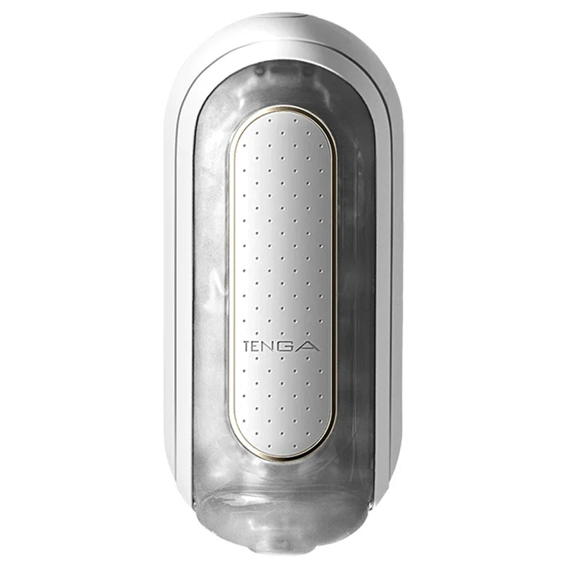 Tenga Flip Zero EV Vibrating Male Masturbator in White