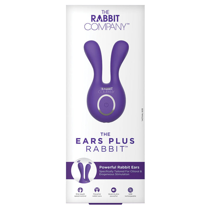 The Ears Plus Rabbit Dual Motor Clitoral Vibrator
