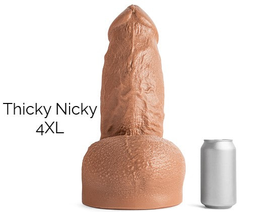 THICKY NICKY REALISTIC DILDO - FOUR SIZES | MrHankeysToys