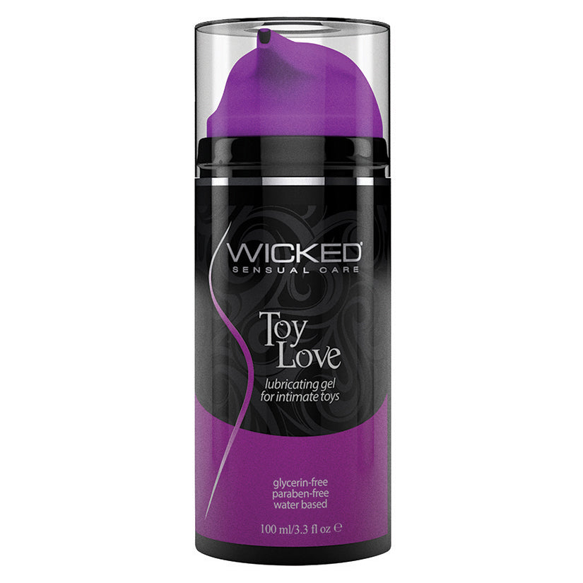 Wicked Toy Love Water-Based Gel for Intimate Toys 3.3 oz