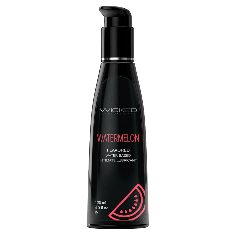 Aqua Watermelon Flavored Water-Based Lubricant 4 oz
