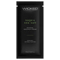 Wicked Sensual Massage Cream Sage + Sea Salt 10ml Foil