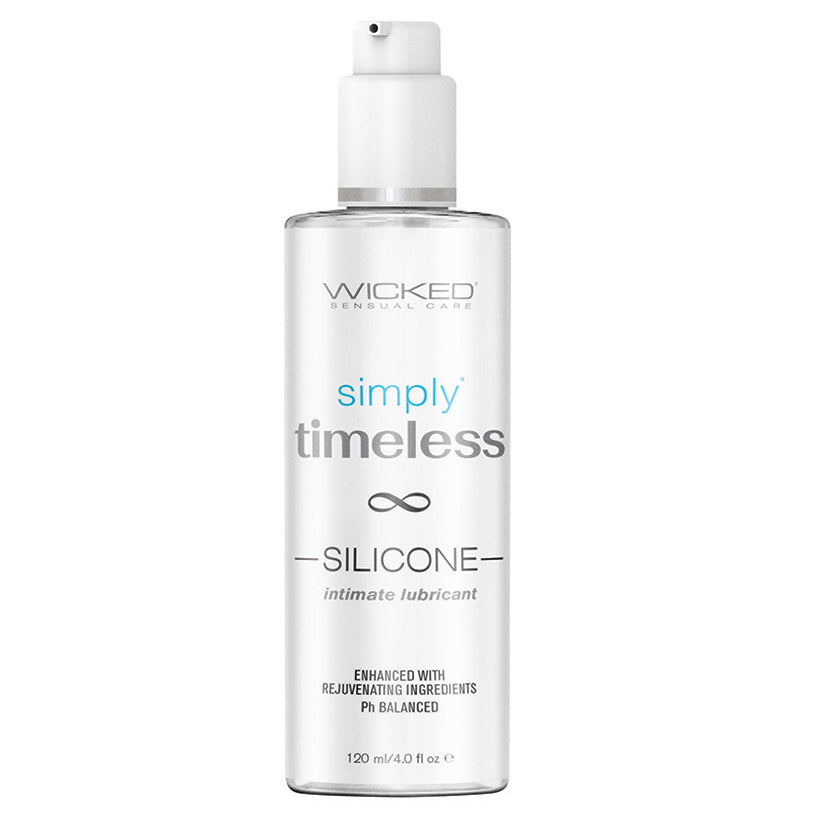 Wicked Simply Timeless Silicone Based Lubricant 4 oz