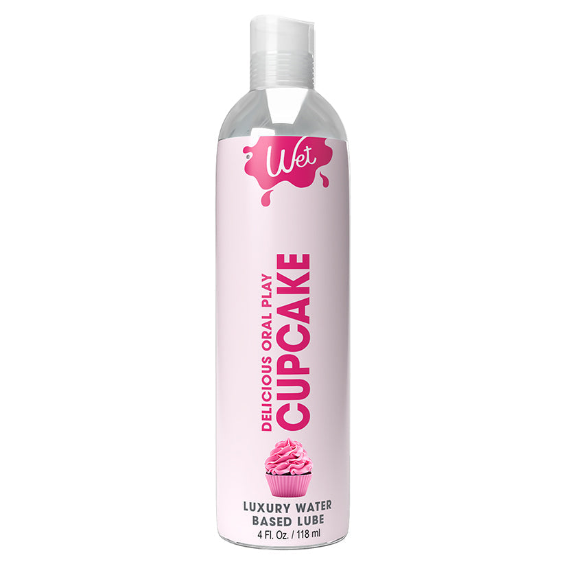 Wet Delicious Oral Play Cupcake Flavored Lubricant 4oz