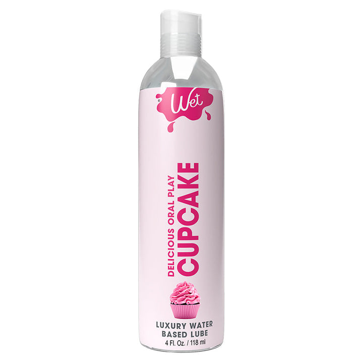 Wet Delicious Oral Play Cupcake Flavored Lubricant 4oz
