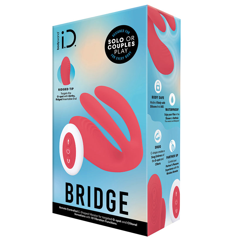Bodywand i.D. Bridge Dual Motor Vibrator with Remote
