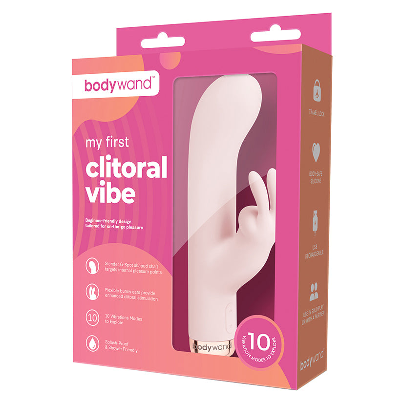 Bodywand My First Clitoral Vibe Silicone Rabbit Vibrator