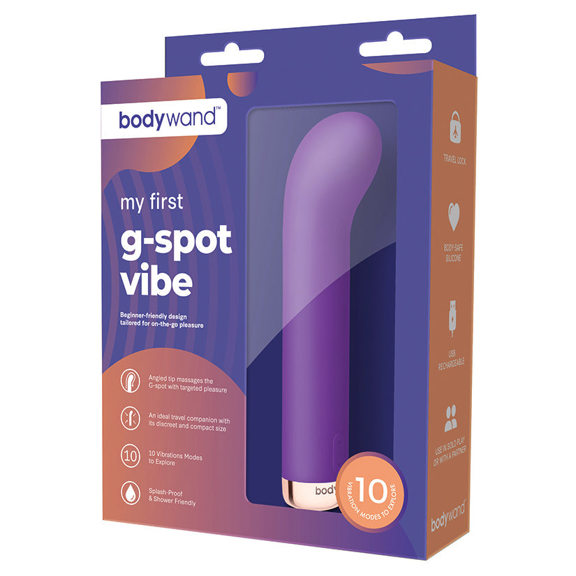 Bodywand My First G-Spot Vibe Curved Silicone Vibrator
