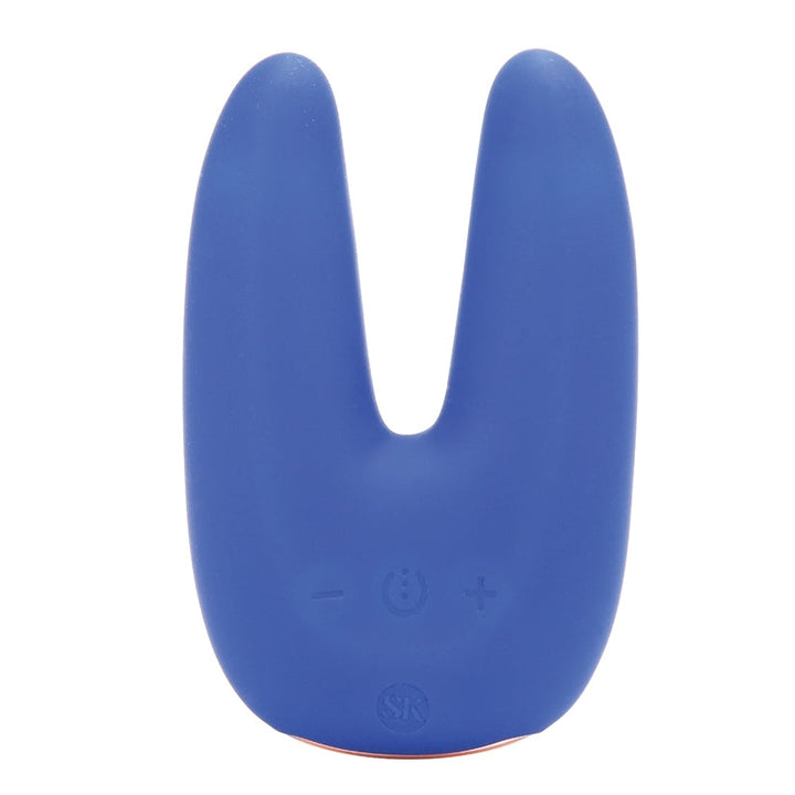 Secret Kisses Dual Motor Clitoral Vibrator, Blue