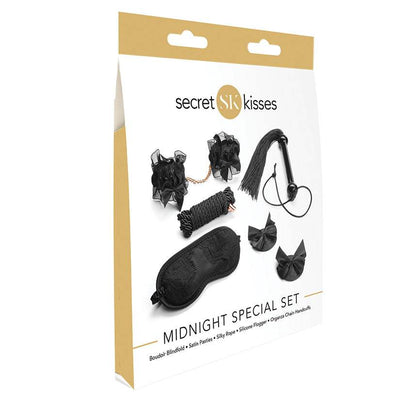 Secret Kisses Midnight Special Set – Sophisticated Kinky Bondage Kit