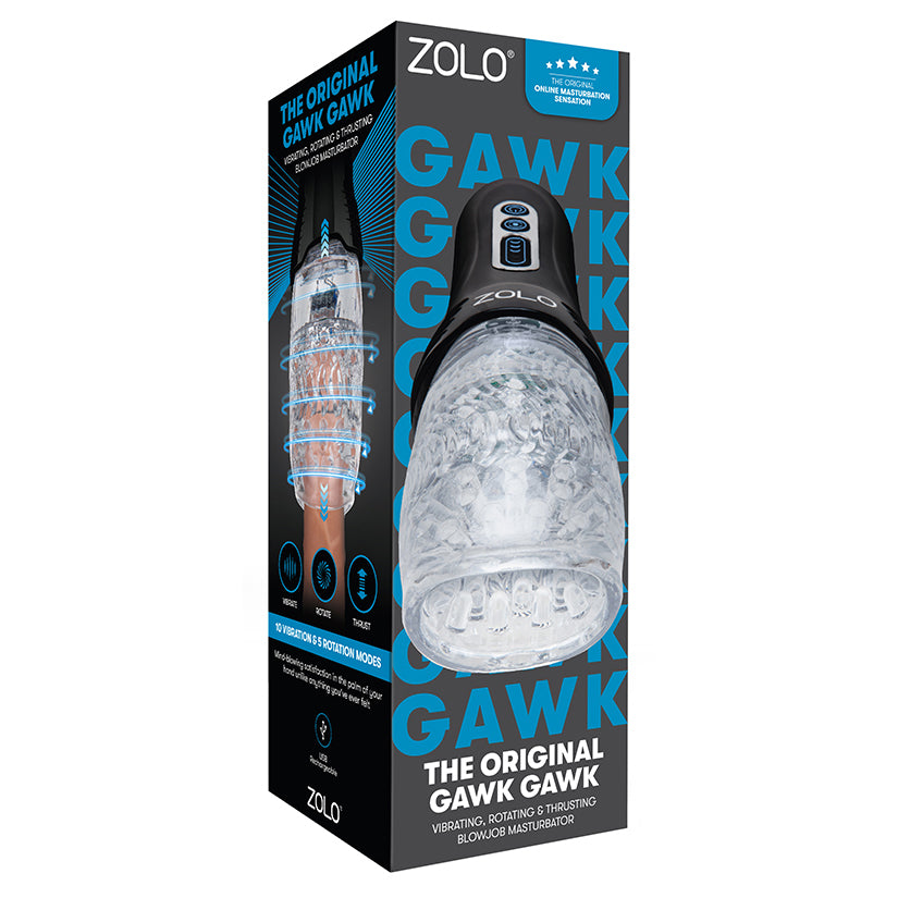Zolo The Original Gawk Gawk Rotating Vibrating Masturbator