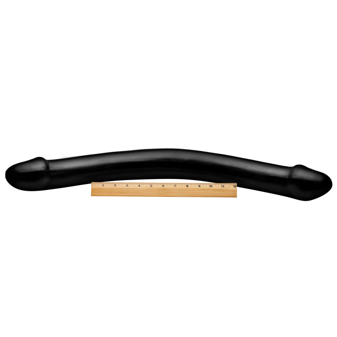 28 Inch Study PVC Double-Ended Dildo