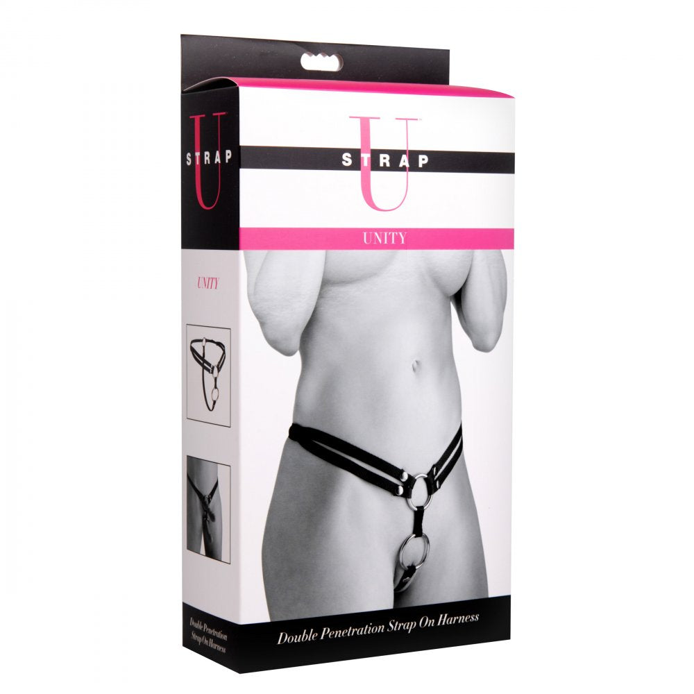 Unity Double Penetration Strap On Harness - packaging