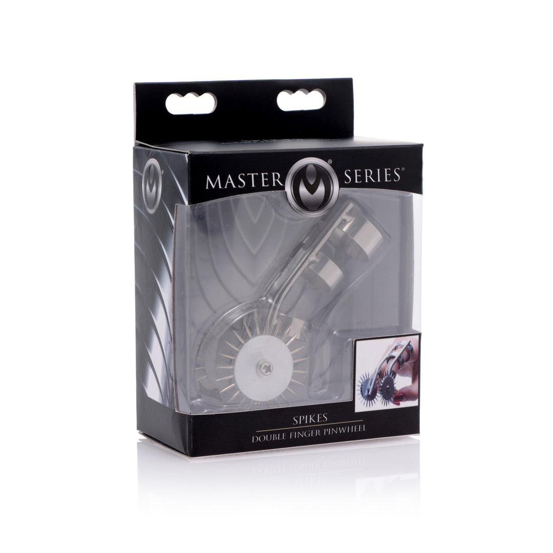 Spikes Double Finger Pinwheel - Wartenberg Pinwheel