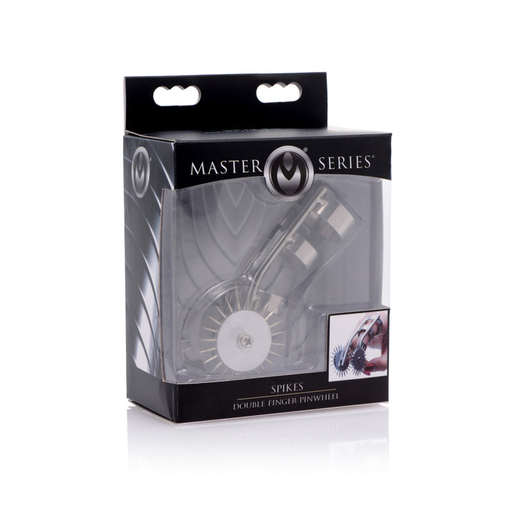 Spikes Double Finger Pinwheel - Wartenberg Pinwheel