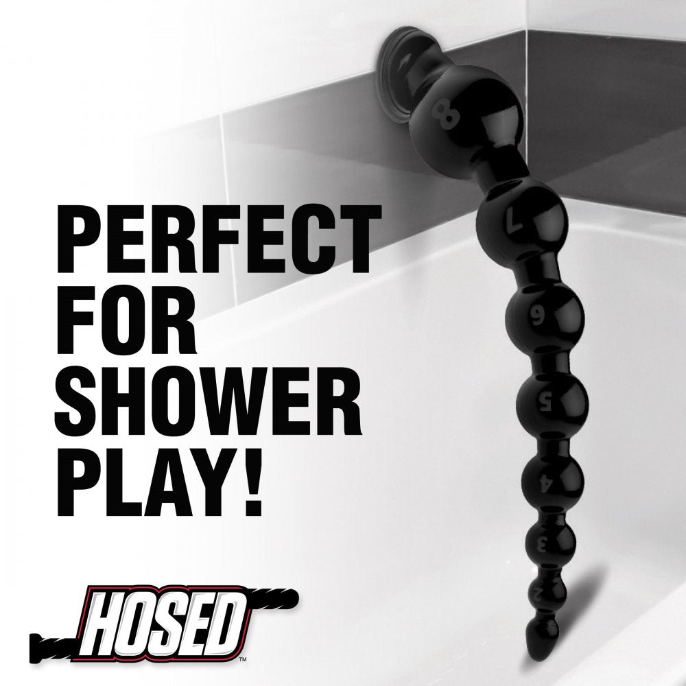 Hosed & Beaded 19 Inch Graduated Anal Snake