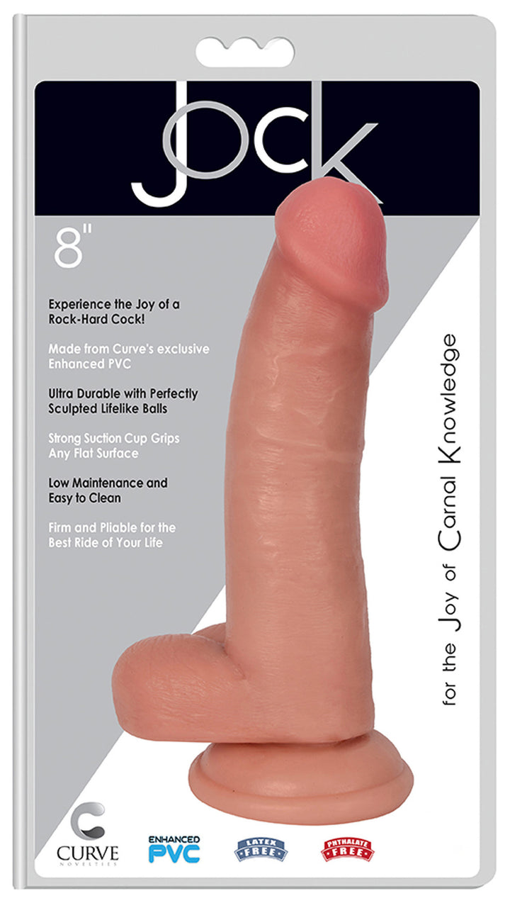 8 Inch Flesh Jock Realistic Dildo - Small Realistic Dildo - Lifelike Dildo