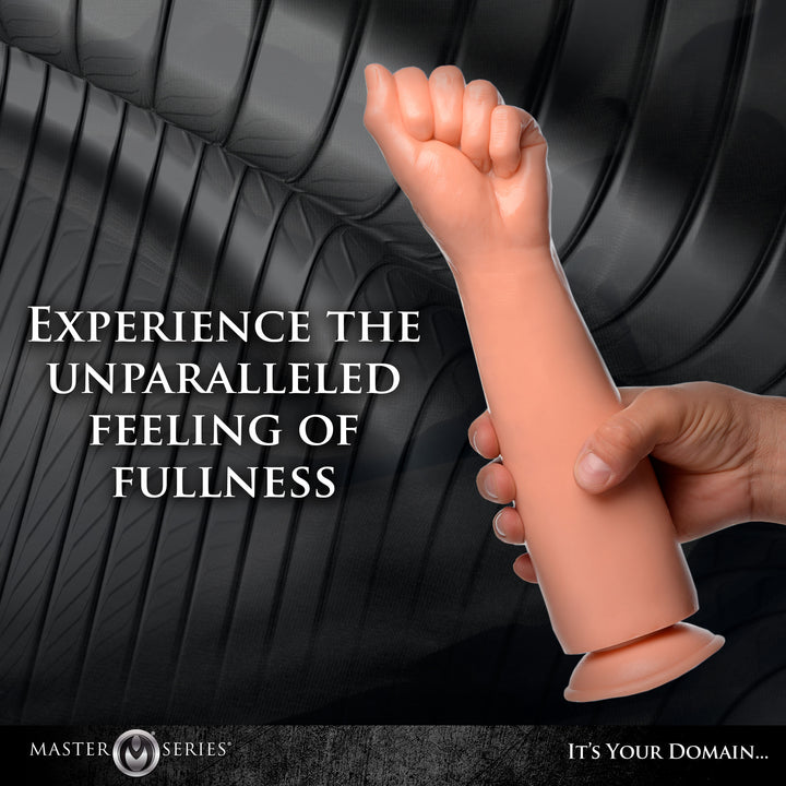 13 Inch Clenched Fist Fisting Dildo - Extreme Dildo - Long Anal Toy - Giant Anal Toy