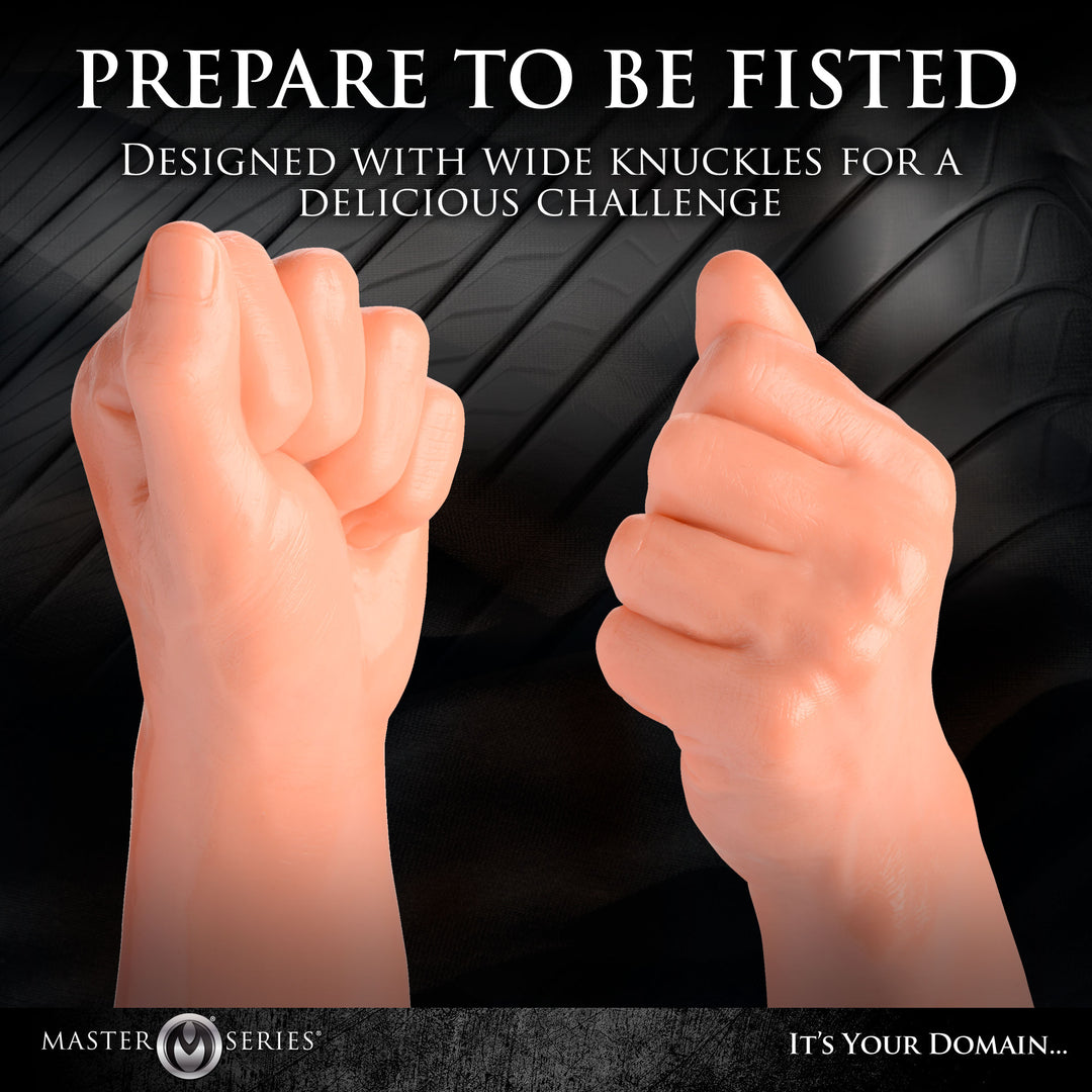 13 Inch Clenched Fist Fisting Dildo - Extreme Dildo - Long Anal Toy - Giant Anal Toy