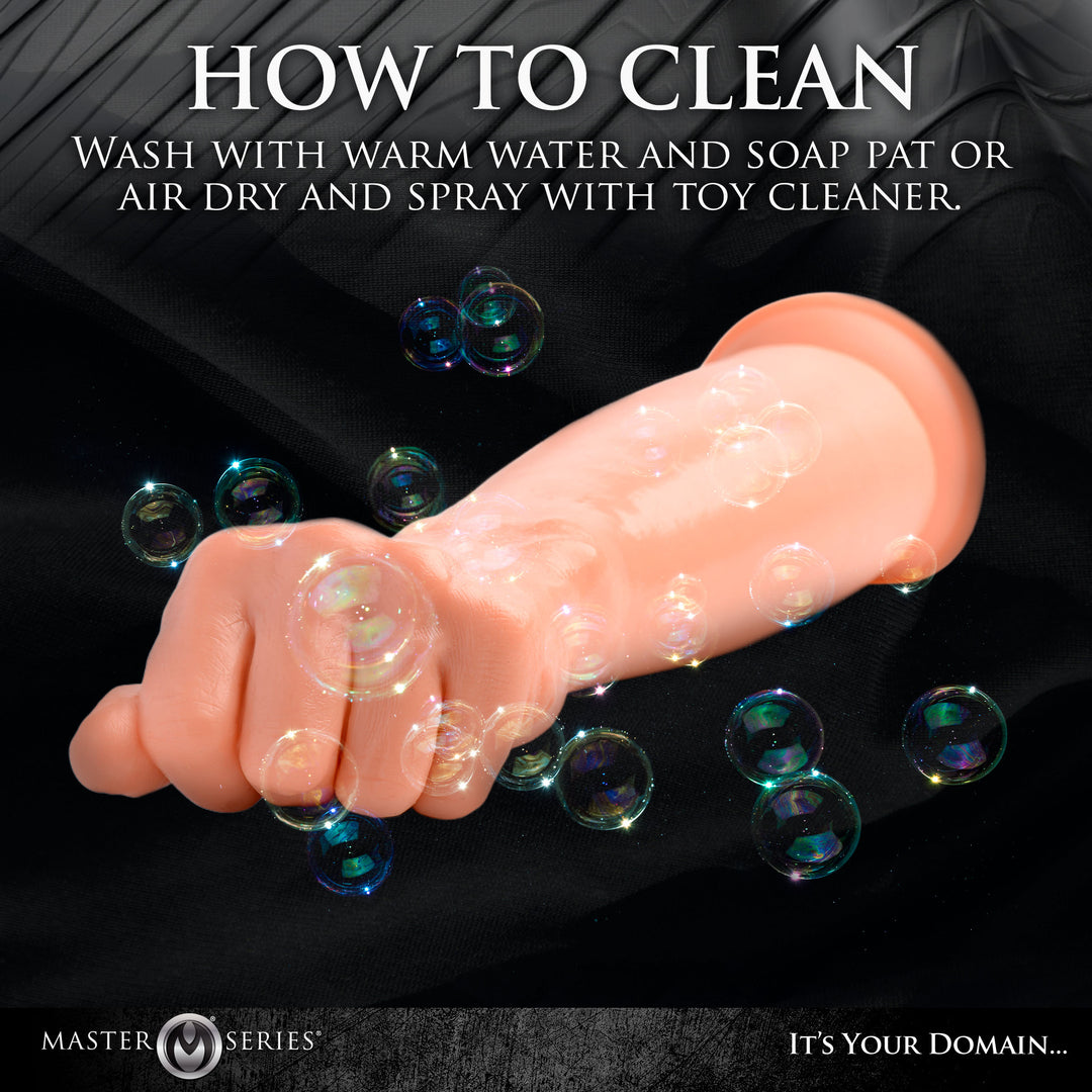 13 Inch Clenched Fist Fisting Dildo - Extreme Dildo - Long Anal Toy - Giant Anal Toy