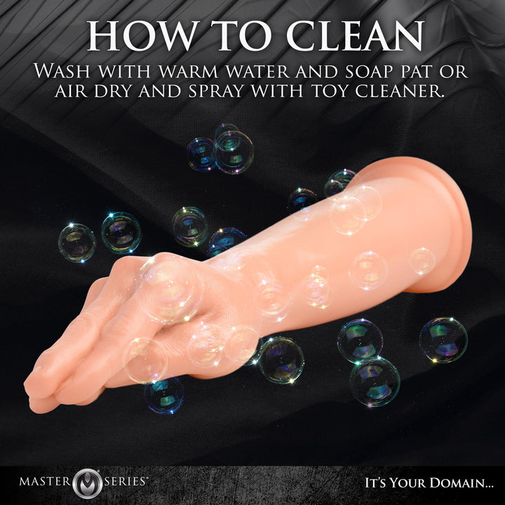 The Fister 15 Inch Hand and Forearm Dildo w/ Suction Cup