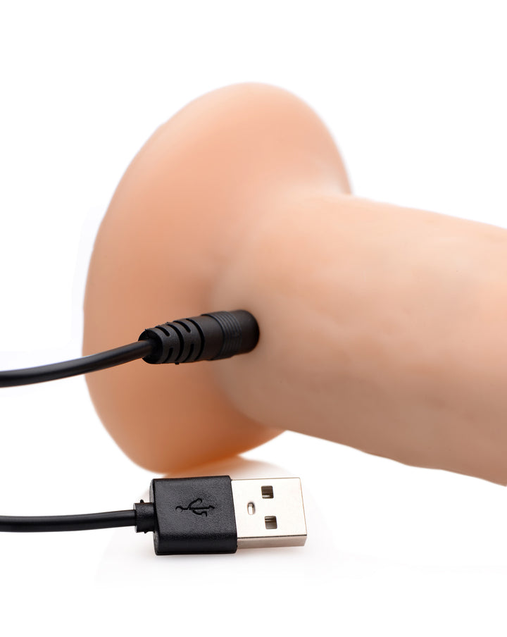 Kinetic Thumping 8.5 Inch Remote Control Large Realistic Dildo