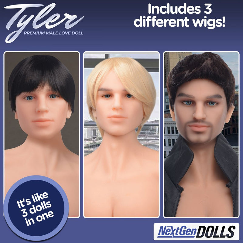 Tyler Premium Fantasy Sex Doll | Male Love Doll - Realistic Male Sex Doll