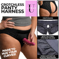 Lace Envy Crotchless Panty Harness, 3XL