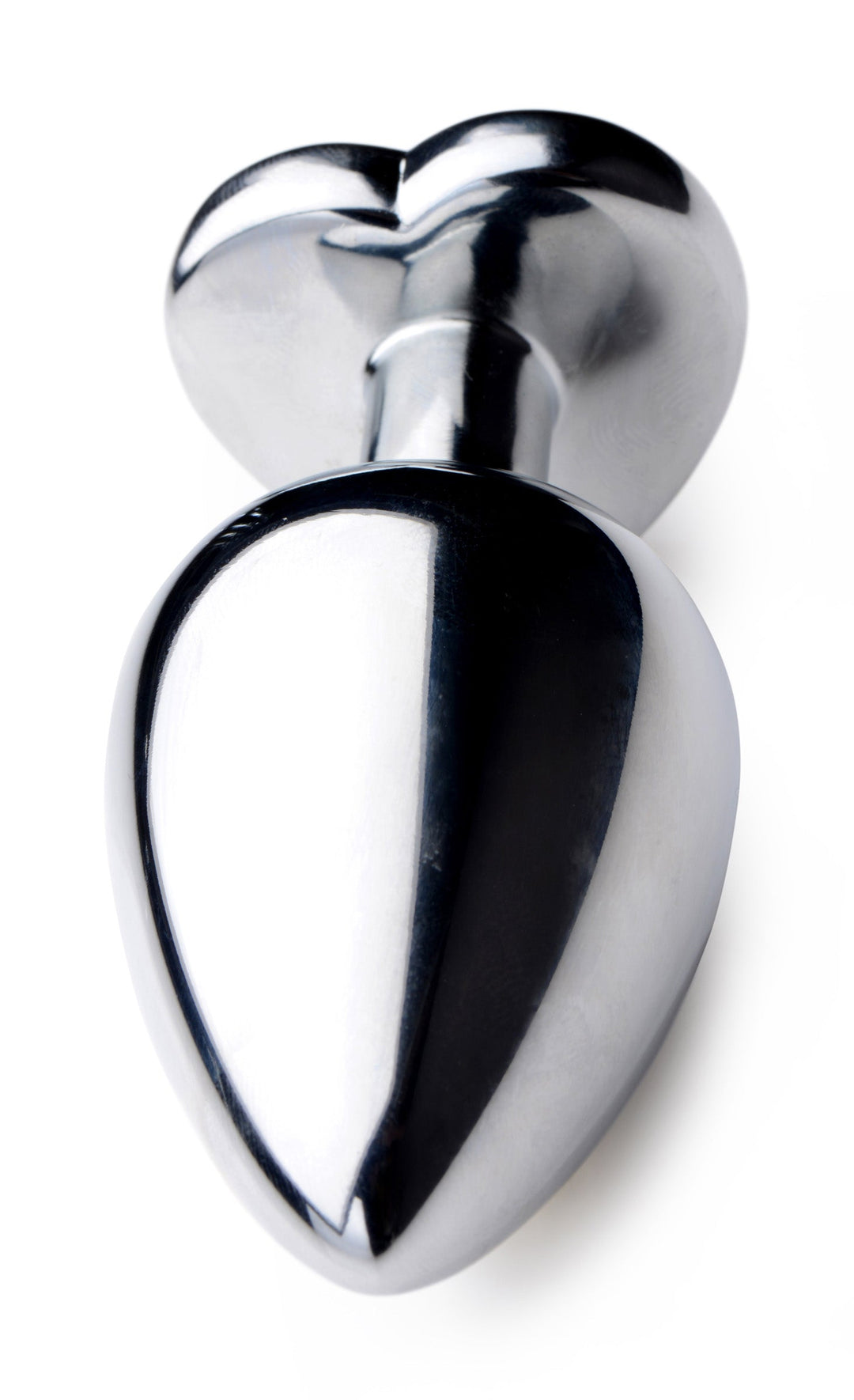 Heart Gem Anal Plug in Black Large