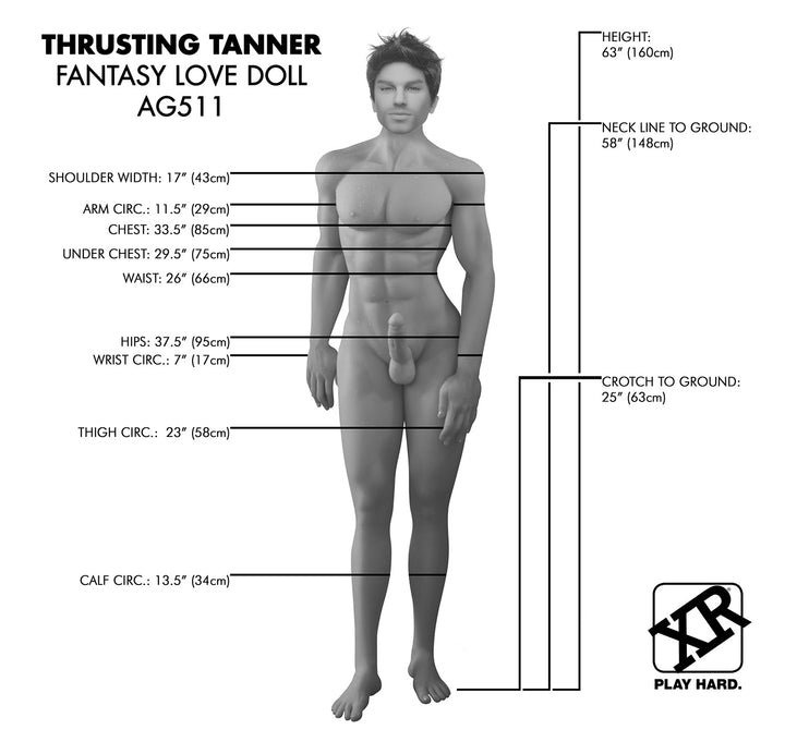 Thrusting Tanner Fantasy Love Doll