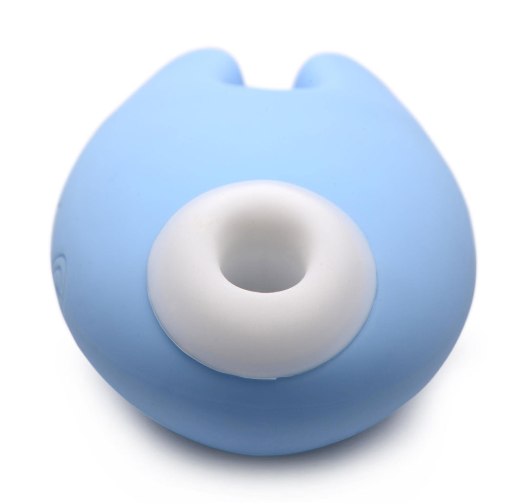 Sucky Bunny Silicone Clitoral Stimulator - Blue