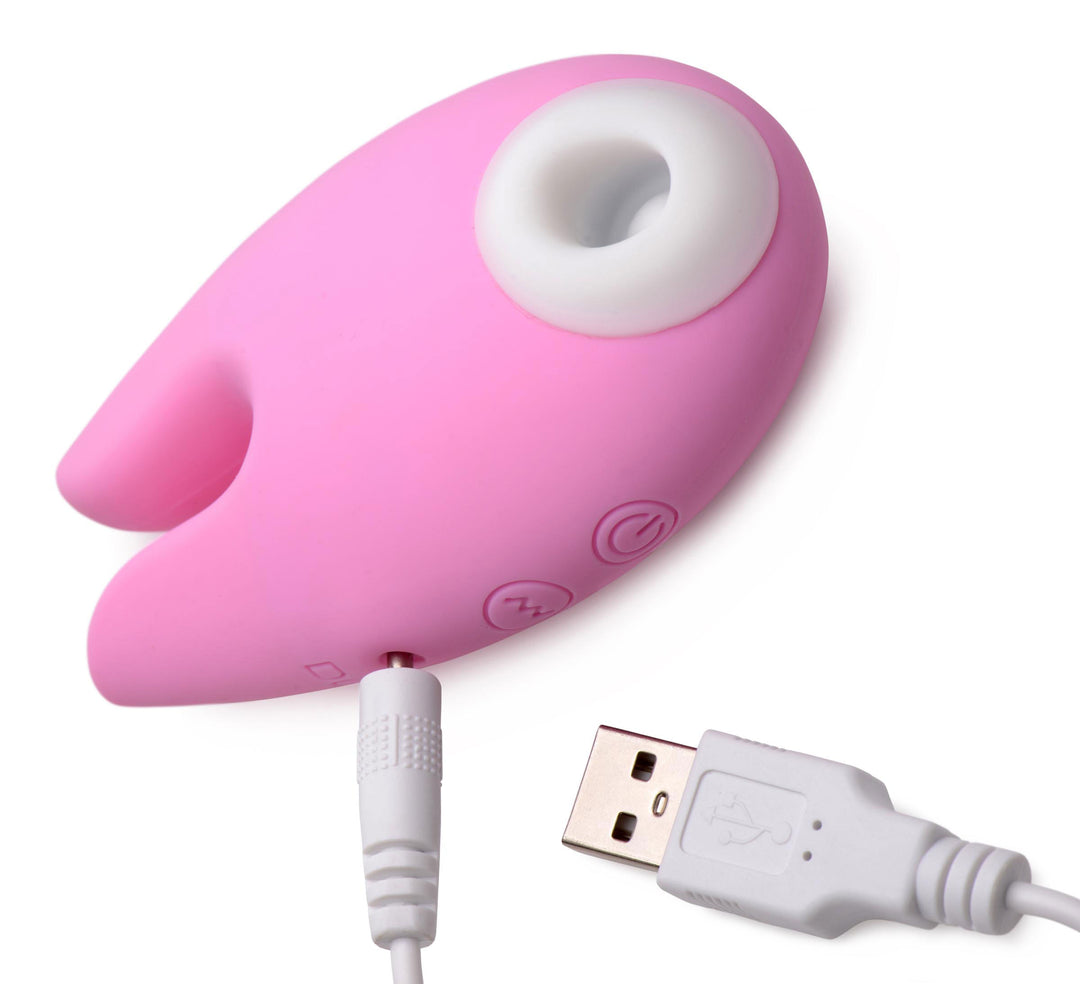 Sucky Bunny Silicone Clitoral Stimulator - Pink