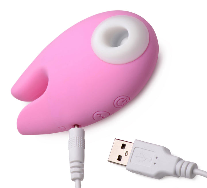 Sucky Bunny Silicone Clitoral Stimulator - Pink