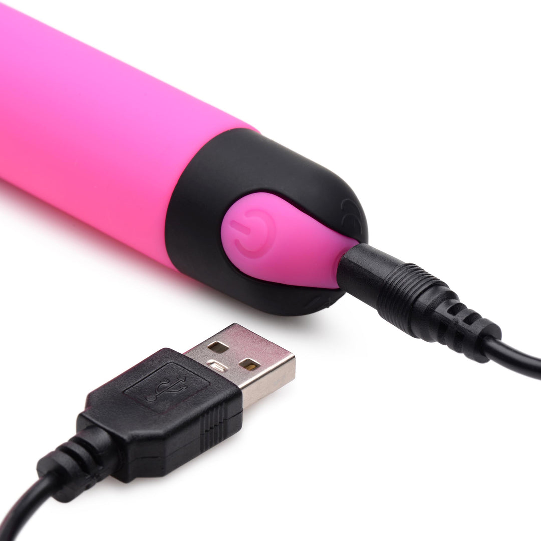 10X Pink Silicone G-Spot Vibrator