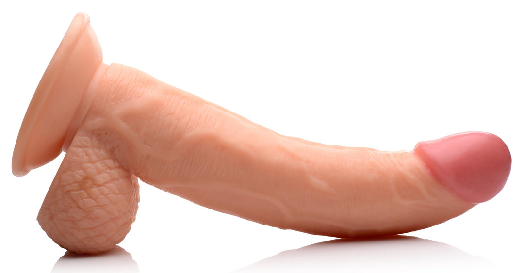7.5 Inch Realistic Dildo with Balls - Light