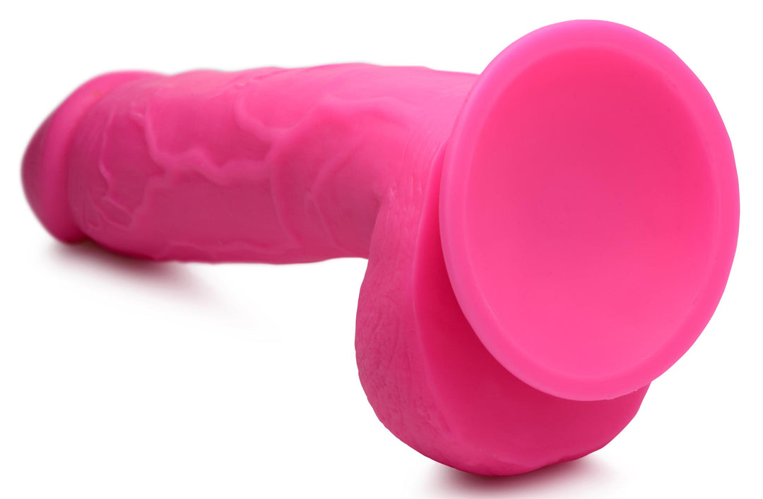 8.25 Inch Pink Realistic Dildo w/ Balls